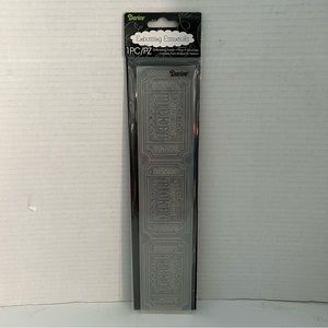 Darice 12 inches embossing border - TICKET